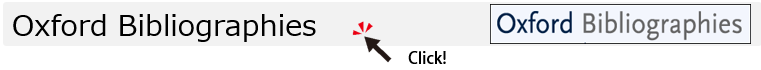 Oxford Bibliographies
